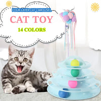 Thumbnail for Tower Tracks Toy for Cats