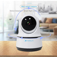 Thumbnail for Wireless Security Camera 1080P Night Vision, Motion Detection, Activity Alert, Deterrent Alarm