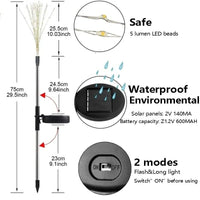 Thumbnail for Solar LED Lights Outdoor Garden