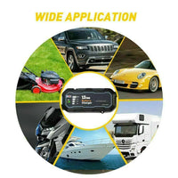 Thumbnail for 1500mAh Automatic Smart Battery Charger 12V Portable Car Auto Trickle Maintainer