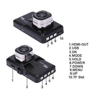 Thumbnail for Black Box Dash Cam 1080P G-Sensor Looping Car Camera