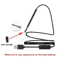 Thumbnail for HD LED Ear Endoscope Otoscope Camera Wax Pick Cleaning Tool Cleaner Removal Kit