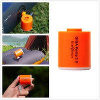 Thumbnail for GIGA Pump 2.0 Mini Air Pump For Mattress Mat Camping Outdoor Portable Electric Inflator Swimming Ring Vacuum Pump with 5 Nozzles