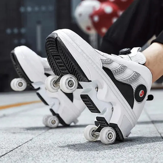 Transforming Roller Skate Shoes