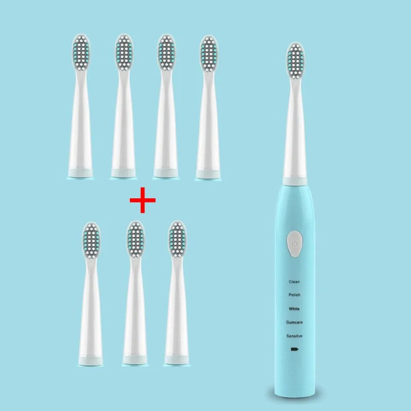 Powerful Ultrasonic Sonic Electric Toothbrush