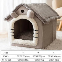 Thumbnail for Soft Winter Dog Cat Bed House