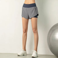 Thumbnail for Women Gym Double Shorts