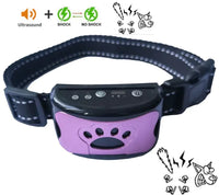 Thumbnail for Ultrasonic Anti-Bark Dog Training Collar