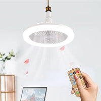 Thumbnail for Remote-Controlled Ceiling Lamp Fan