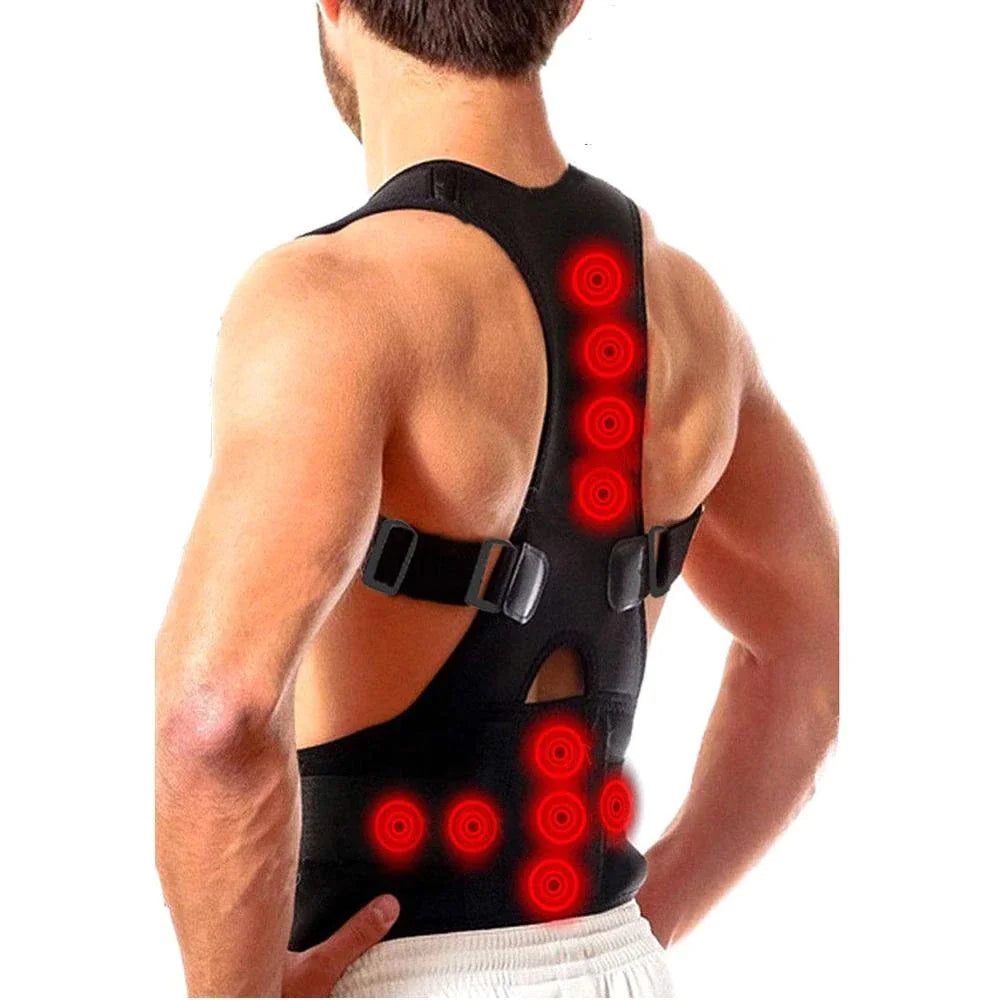 Adjustable Back and Shoulder Support Belt