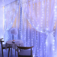 Thumbnail for Christmas Lights Curtain Garland