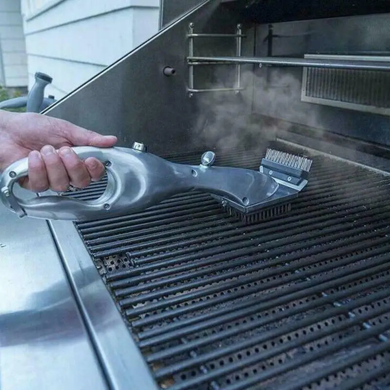 Ultimate BBQ Grill Cleaner: High-Efficiency Steam Cleaning Brush for Outdoor Grilling