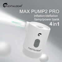 Thumbnail for Max Pump 2 Pro 4-in-1 Portable Mini Air Pump Electric Inflator USB Charging Sleeping Pad Camping Mattress Packraft