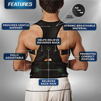 Thumbnail for Adjustable Back and Shoulder Support Belt