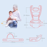 Thumbnail for Ergonomic Baby Carrier Backpack