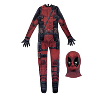 Thumbnail for MARVEL Deadpool Official Adult Deluxe Zentai Halloween Costume - Stretch Spandex with Wrist Slits Extra Small