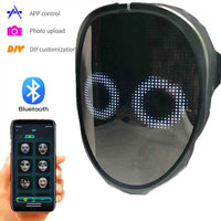 Thumbnail for Bluetooth Light Up LED Mask