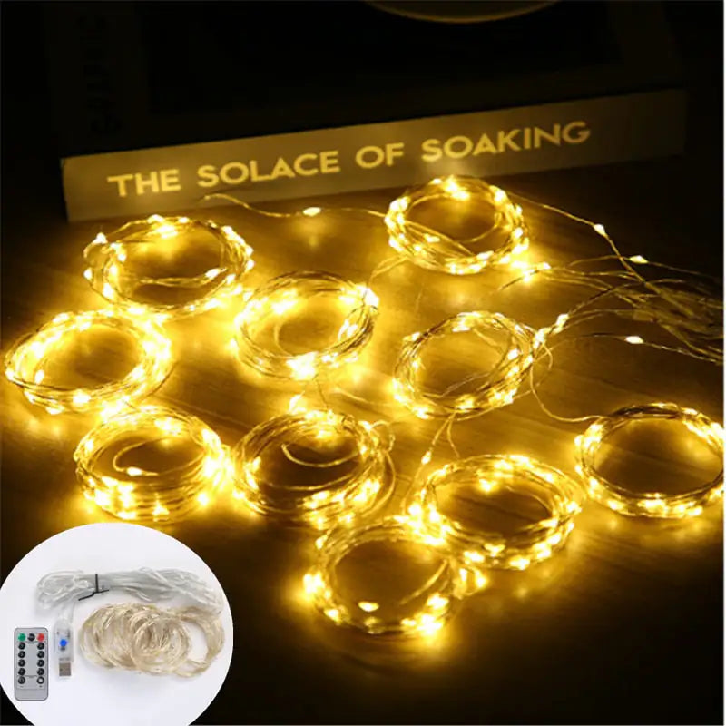 LED Curtain Garland Lights