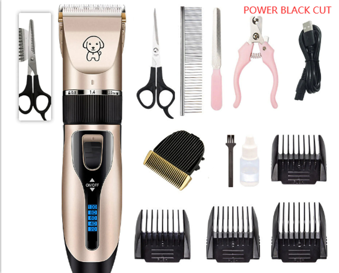 ProPet Groom: Precision Clippers & Trimmer Set