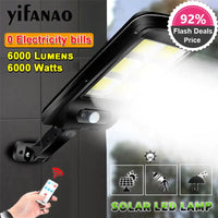 Thumbnail for 6000W Powerful Outdoor Led Solar Light