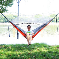 Thumbnail for Portable Outdoor Camping Hammock with Mosquito Net