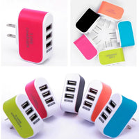 Thumbnail for Triple Charger 3 USB Port Wall Adapter