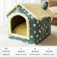 Thumbnail for Soft Winter Dog Cat Bed House