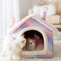 Thumbnail for Soft Winter Dog Cat Bed House