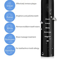 Thumbnail for Powerful Ultrasonic Sonic Electric Toothbrush