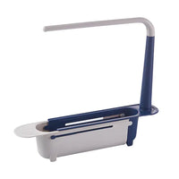 Thumbnail for Telescopic Sink Organizer Rack Basket