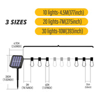 Thumbnail for Solar String Waterproof Lights