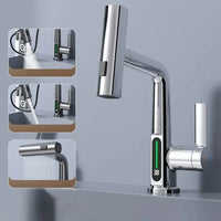 Thumbnail for Smart Digital Display Rotating Faucet