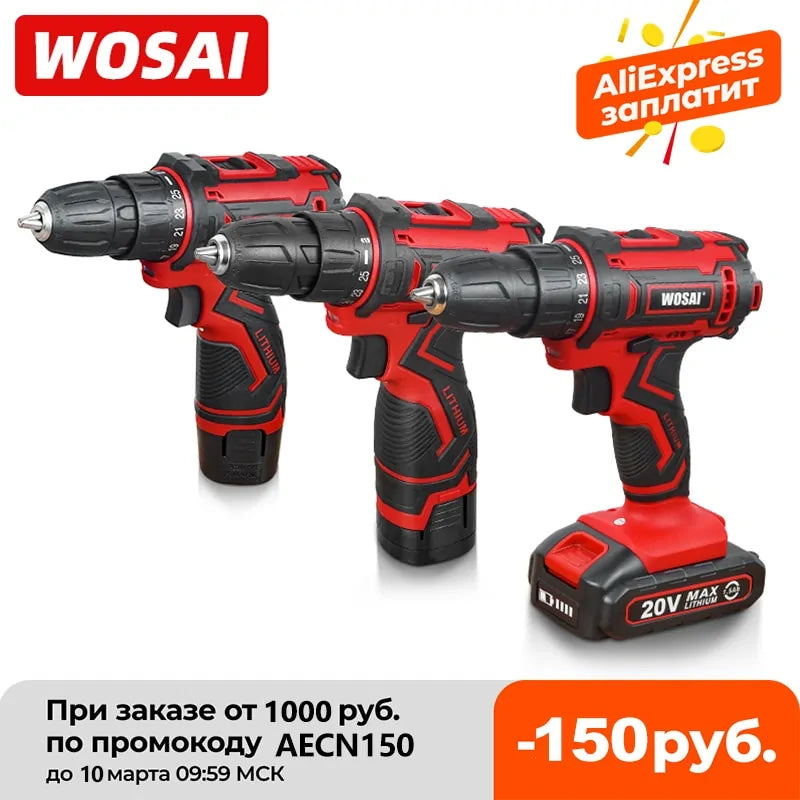 Electric Wireless Power Screwdriver