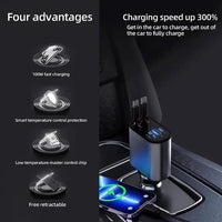 Thumbnail for Retractable Car Charger