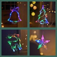 Thumbnail for LED Star Curtain Fairy String Lights