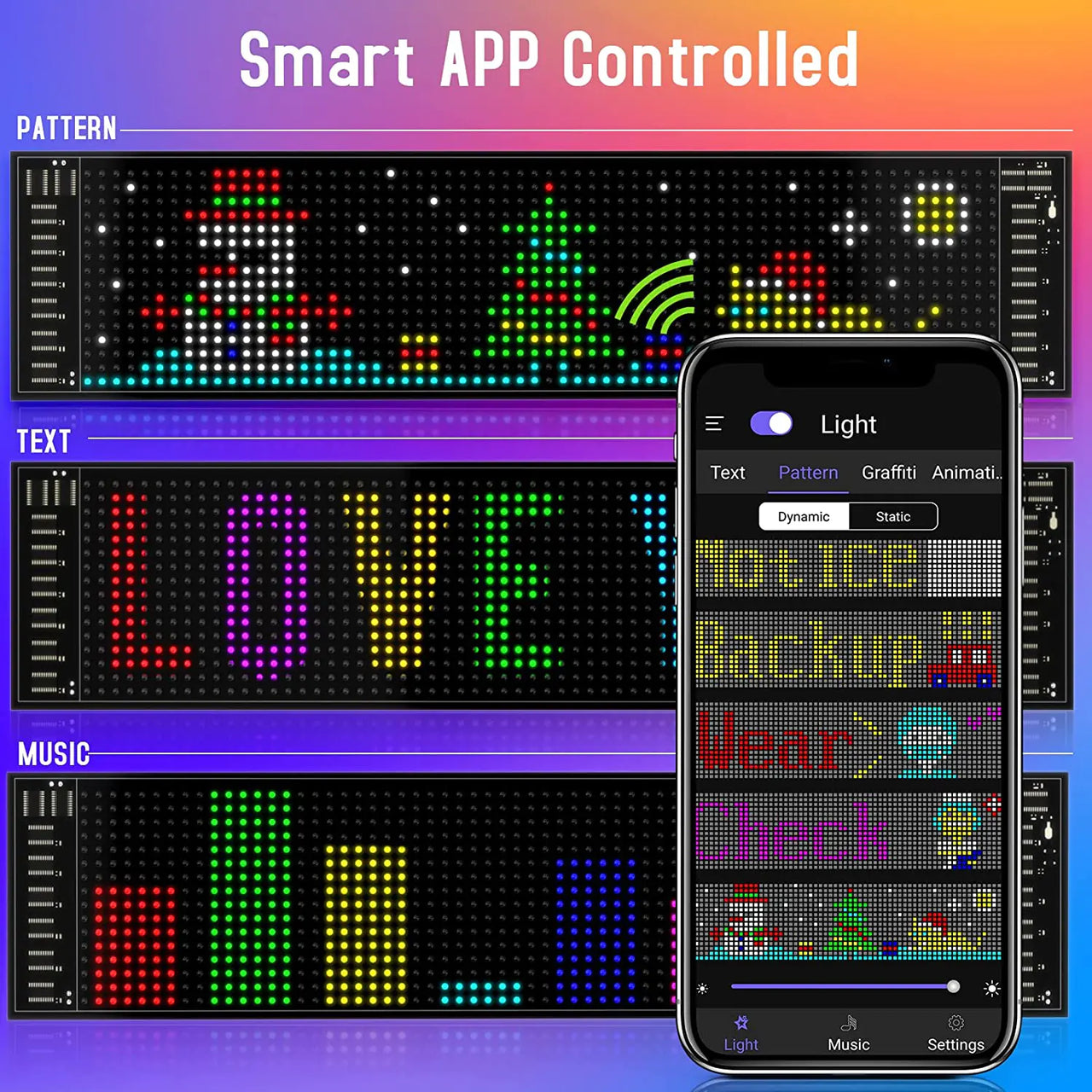 LED Matrix Pixel Panel - 44.95 - 117.10