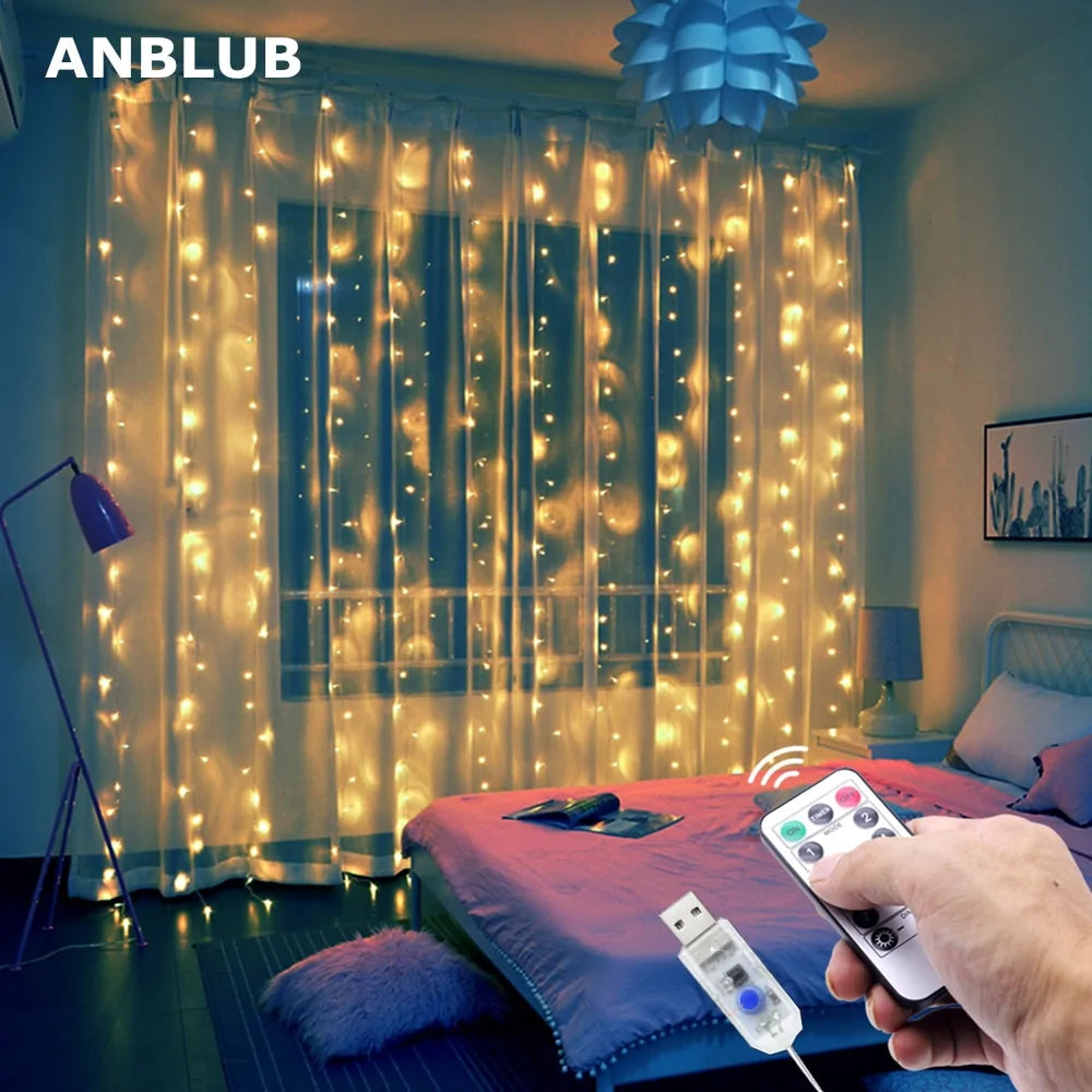 LED Curtain  String Light