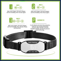 Thumbnail for Ultrasonic Anti-Bark Dog Training Collar