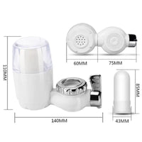 Thumbnail for SaengQ Water filter Water Purifier Clean Kitchen Faucet Washable Ceramic Percolator Filtro Rust Bacteria Removal Water Tap