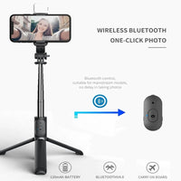 Thumbnail for Wireless Selfie Stick Tripod with Remote Control