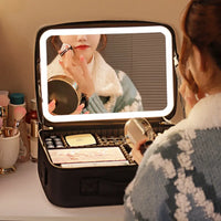 Thumbnail for Smart LED Cosmetic Case with Mirror