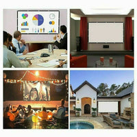 Thumbnail for Portable Foldable Projector Screen 16:9 HD Outdoor Home Cinema Theater 3D Movie