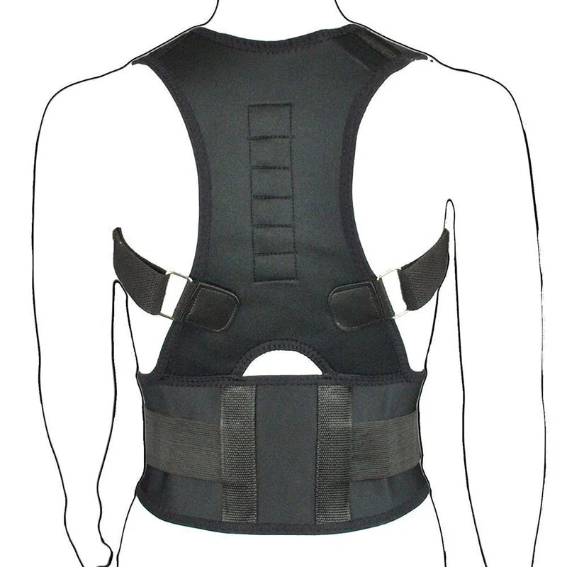 Adjustable Back and Shoulder Support Belt