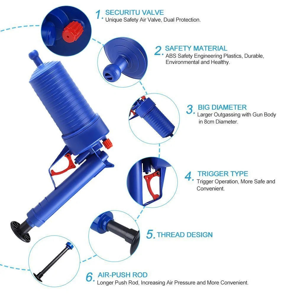 Air Power Drain Blaster Gun