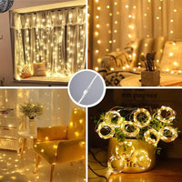 Thumbnail for LED Garland Curtain Lights