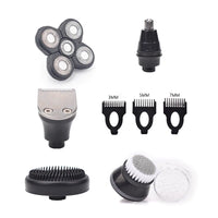 Thumbnail for 5-in-1 Rotary Electric Shaver 4D Rechargeable Bald Head Hair Beard Trimmer Razor