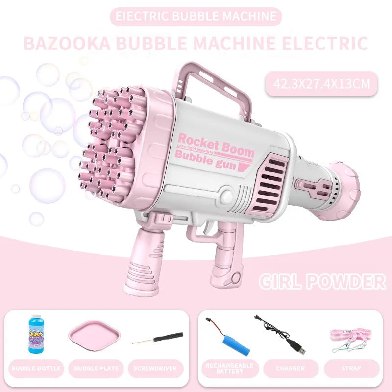 Electric Bubble Gun Toy