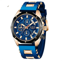 Thumbnail for Luxury Silicone Sport Chronograph Watch