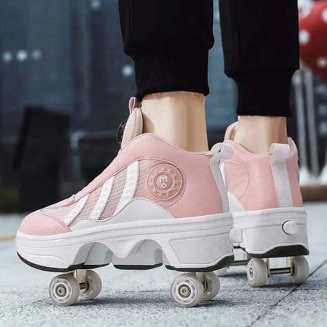 Transforming Roller Skate Shoes