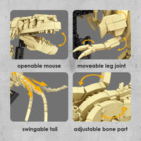 Thumbnail for T-rex Dinosaurs Fossil Building Blocks